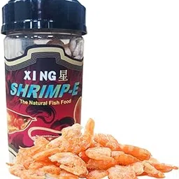 Xing Freeze Dried Shrimp | High Protein, Natural Color Enhancer Treat for Fish, Turtles & Reptiles (45 g)-picture-23