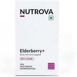 Nutrova Elderberry + Daily multivitamin with Eldercraft European Elderberry Extract - Supports Immune Health - 30 tablets-picture-29