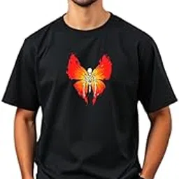 urgear Men Oversized Printed Round Neck Cotton Blend T-Shirt-picture-15