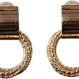 accessher Elegant Studs & Jhumka Earrings with Pearl, Gold, Oxidised & AD Designs | Women & Girls-picture-13