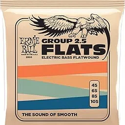 Ernie ball 2805 Flatwound Long-scale Electric Bass Guitar Strings, .045-.105-picture-14