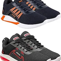 bruton Combo Pack of 2 Perfect Sport, Gym & Running Shoes for Men's (Set of 2 Pairs)-picture-39