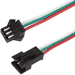 Ryom 3 Pin Connectors for LED WS2812B WS2811 SK6812 LED Strip (10 Male and 10 Female) -20 Pieces-picture-23