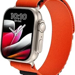 CELLECOR M4 Rush 1.91” HD Display Smart Watch, Bluetooth Calling, Unlimited Watch Faces, 100+ Sports Modes, Health Suite, Voice Assistance (Gold/Orange Black)-picture-47