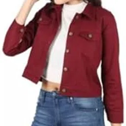 shoppy assist women Denim jacket-picture-10