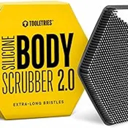 TOOLETRIES Body Brush 2.0 – Premium Silicone Scrubber For Cleaning, Exfoliating And Invigorating Your Skin – Extra Long Lather Boosting Bristles With Ergonomic Handle, Long-Lasting & Easy To Clean-picture-59