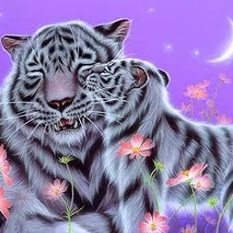 FunBlast 5D Diamond Painting Kit, 12x16inch Diamond Painting Kit for Adults & Kids, Suitable for Home Leisure and Wall Decoration, Gift for Kids and Adults (Tiger)-picture-24