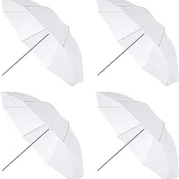 Professional White Umbrella 100cms 36 inch/91cm for Photography Studio LED Video Light Flash Camera Flash Video (Professional White Umbrella (Set of 4))-picture-31