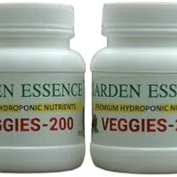 GARDEN ESSENCE Premium Hydroponic Nutrients- Veggies- 200, Makes 200L Working Hydroponic Solution- Complete Nutrition Package for Tomatoes, Cucumbers, Chillies, Bell Peppers, Floral crops, etc.-image-18