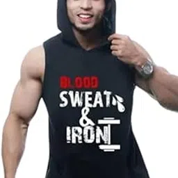 Round Neck Big Armhole Gym Stringer Vest for Men(Gym_vest71)-picture-40
