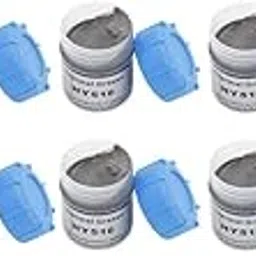 WETEK 10g Grey Heat Sink Compound Thermal Silicon Conductive Grease Paste for PC/CPU/GPU/Chipset/Ovens Cooling (Pack of 10)-picture-16