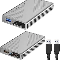 USB 3.0 4K HD Video Capture Card Recording 4K 30FPS 2K 60FPS 1080P 120FPS HDMI to USB C Streaming for PS4 5 Nintendo Switch Video Recorder Box-picture-59