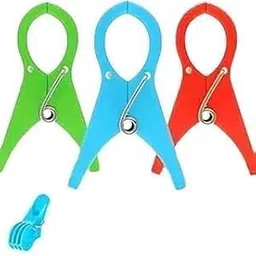 Saree Pre Pleating Clips 3 pcs | Saree Pegs for Draping | Saree Clips for Holding Saree Pleats | Multicolour | Pack of 3 | Big Size-picture-24