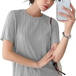 wedani Solid Regular Fit Jeans Korean Western Tops for Women Stylish-picture-43