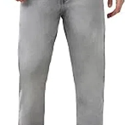peter england Men's Slim Tapered Jeans | Heavy Wash Denim | Casual Wear | Modern Fit-picture-30
