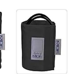 MDF® Latex-Free Blood Pressure Cuff - Large Adult - Double Tube - D-Ring - Black (MDF2080460D-11)-picture-25