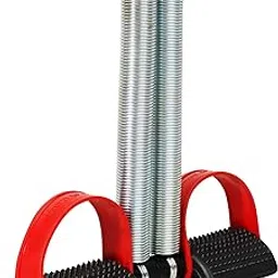 YIXTY Tummy Trimmer for Men & Women | Double Spring Waist Trimmer | ab exerciser | Abdominal Workout Equipment | Home & Gym Full Body Workout Accessories (Red)-picture-32