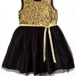 a.t.u.n. (all things uber nice) Girl's Skater Knee Length Embelished Sleeveless Party Dress for Special Occasion-picture-34