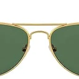 luella zeroUV - Original Classic Metal Standard Aviator Sunglasses - Nickel Plated Frame-picture-16