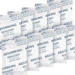 Silica Gel Packets, 1 Gram 250 Packs Moisture Absorbers for Food Storage, Premium Color Indicating Desiccant Packs for Food, Seeds, Jewelry, Electronics-picture-20