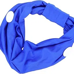 bazpur mart BAZPUR MART® Women Wide Headbands Sports Headband Womens Yoga Athletic Hairband Sweatband Working Out Sports Headband (Blue)-picture-16