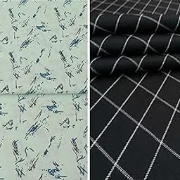 pri & su cottlinns Pri & Su CottLinn Combo fo Cotton Floral Shirt 600090 & Trouser 90027-picture-29