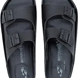 aerowalk Stylish T-Shape Fashion Slipper for Men | Comfortable | Lightweight | Anti Skid | Casual Office Footwear | image 1