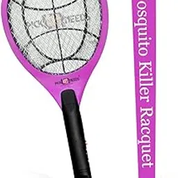Pick Ur Needs Mosquito Bat/Racket Rechargeable Electric Insect Killer Indoor, Outdoor (Bat) (Pink, Pack of 1)-picture-33