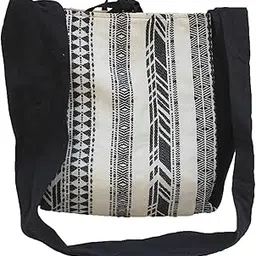 dekor world Cotton Printed Collection Shoulder Bag (Pack of 1 Piece) for Girl, Boy, Men and Women-picture-22