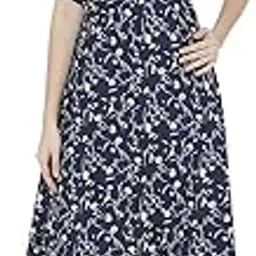 indietoga Women's Floral Printed Long Fit and Flare Maxi Dresses (Small to Plus Sizes 10XL)-picture-18