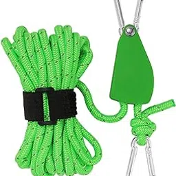 CALANDIS™ Ratchet Pulley Rope Hanger Cord Lanyard for Gardening Backpacking | Tent & Canopy Accessories | Tents & Canopies | & Hiking | Outdoor Sports-picture-24