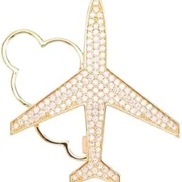 The Wanderlust Brooch Pin | 18k Gold Plated | Trendy, Lightweight & Comfortable | Stylish & Tarnish-Resistant | Qty : 1pc-image-24