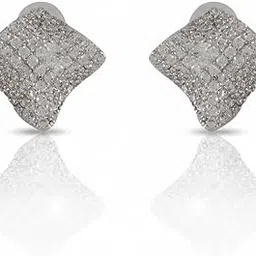Stud Earrings, Jewellery Gifts for Women & Girls, Earrings for Office & Casual Use, Square Tops for Girls and Women-image-1