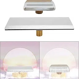 SAZ DEKOR® Waterfall Water Fountain Water Feature Outdoor Decor for Pool Rectangle|Home Items for Living Room, Home & Garden, Home Product, Flower Planters for Home-office-Lawns|-picture-21