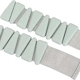 JIVE FIT Bracelets Wrist & Ankle Weights for Women - Adjustable Silicone Weighted Bracelet Set for Gym, Yoga, Pilates, Cardio & Strength Training - Wearable Arm & Leg Workout Weights (Sea Green)-image-17