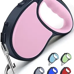 calldrishe Smart Pet Leash Automatic with Padded Feature and Feather Decoration for Dogs Dog Traction Rope Chain Automatic Retractable Dog Walking Rope Pet Leashes Retractable Pet Leash (3M-15Kg)-picture-18