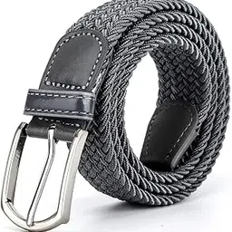 radmire Braided Canvas Woven Elastic Stretch Belts for Men/Women/Junior with Multicolored-picture-24