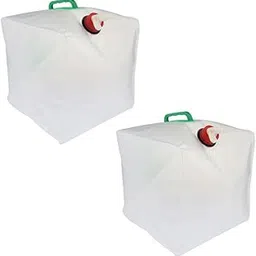 ATORSE 2 Pieces 20L Collapsible Water Container Outdoor Water Storage Bucket-image-11