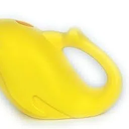 Go Hooked Plastic Dolphin Shape 1.5 Liter Kids Watering Can for House Plants & Garden Plants (Pack of 1, Yellow, 1.5 Liter)-picture-14