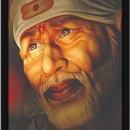 Mad Masters Sai Baba Shirdi Ke Sainath Painting Hanging Photo Frame Decorative Item for Living Room,Bedroom,& Wall Decoration (MM 3467,8x12 Inch,Paper,Without Plexi Glass),Rectangular,Multicolor-image-51