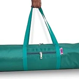 Panchtatava Yoga mat Cover | Yoga Mat Kit Bag| Exercise Mat Carry Bag with Broad Shoulder Strap with Single Pocket Handle Yoga Bag (Ocean Blue Handle Strap)-image-14