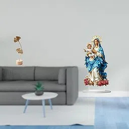 MERISHOPP Nordic Abstract Metal Leaf Sculpture Figurine with 2D Acrylic Desktop Decor Unique Tabletop Ornament for Holiday Party Home Fireplace-image-86