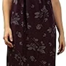 9shines label Cotton Blend Nighty | Maxi | Nightdress Nighty Gown for Women(Pleated PV Oct 24)-picture-31