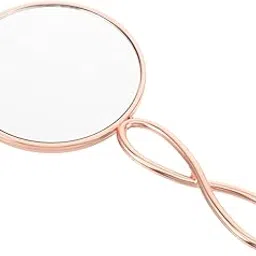 Beavorty Vintage Hand Mirror for Women Luxury Makeup Mirror Comfortable Grip Stylish Vanity Accessory for Teen Girls Portable and Lightweight Design for Travel and Outdoor Use-picture-50