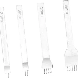 FABLOFT® 4X Leather Craft Tools Hole Punches Stitching for Watch Bands Straps 3 mm-picture-66