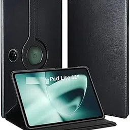 Fobee Compatible for OnePlus Pad Lite (11 Inch) Rotating Case Cover | 360 Degree Stand Folio Flip Case | PU Leather Smart Cover with Auto Wake Sleep for OnePlus Pad Lite Tablet-picture-46