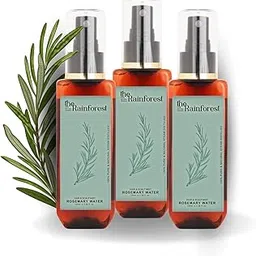 The Rainforest Rosemary Water for Hair Growth, 100% Pure Rosemary Scalp & Hair Mist, 100 ml (Set of 3)-picture-27