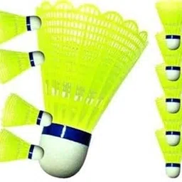 H.K.Sports Plastic Badminton Shuttlecock (Green) (10)-picture-49