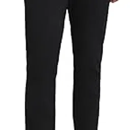 parx Men Low Rise Tapered Fit Satin Pattern Cotton Blend Flat Front Casual Trouser-picture-21