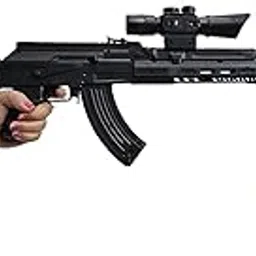 Vanshanchal Airsoft 90cm Long Toy Gun with 100 BB Bullets High Range/PUBG/Machine Toy Gun-image-23
